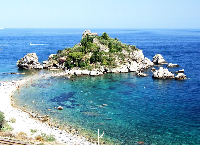 Isola Bella. Vid Taormina.